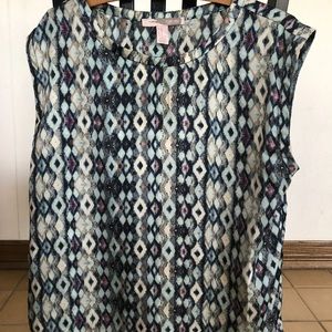 Patterned blouse